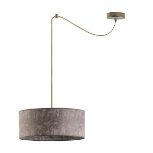 Lampa sufitowa wisząca WAIKIKI W1 Stare Złoto – Szary Melanż 879398 Lampa sufitowa wisząca WAIKIKI W1 Stare Złoto – Szary Melanż 879398