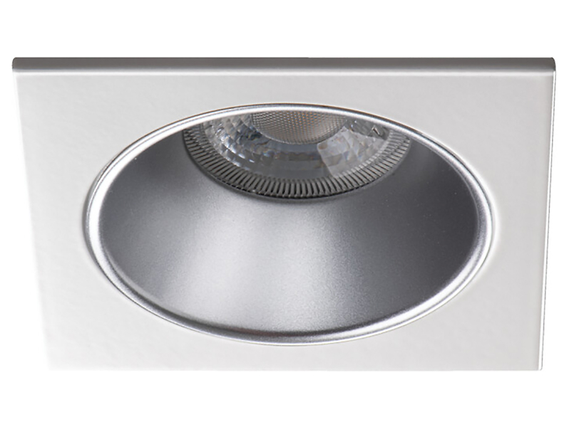 Lampa sufitowa wpuszczana Glozo aluminiowa biała 75953
