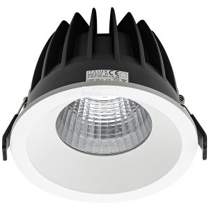 Lampa sufitowa wpuszczana Rezzo LED aluminiowa 13,8 cm biała 51447 Lampa sufitowa wpuszczana Rezzo LED aluminiowa 13,8 cm biała 51447