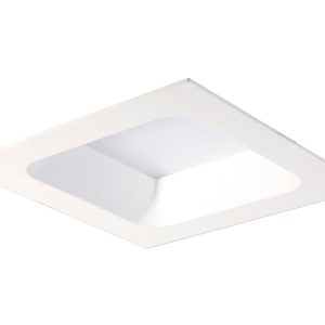 Lampa sufitowa wpuszczana Rossi Square LED aluminiowa 17,5 cm biała 51444 Lampa sufitowa wpuszczana Rossi Square LED aluminiowa 17,5 cm biała 51444