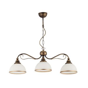 Lampa sufitowa XSARA brąz patyna 3xE27x15W IP20 Jupiter 1004079 Lampa sufitowa XSARA brąz patyna 3xE27x15W IP20 Jupiter 1004079