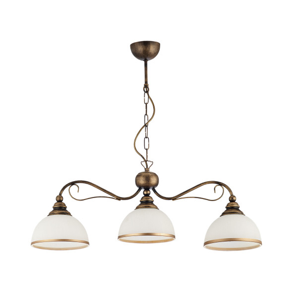 Lampa sufitowa XSARA brąz patyna 3xE27x15W IP20 Jupiter 1004079