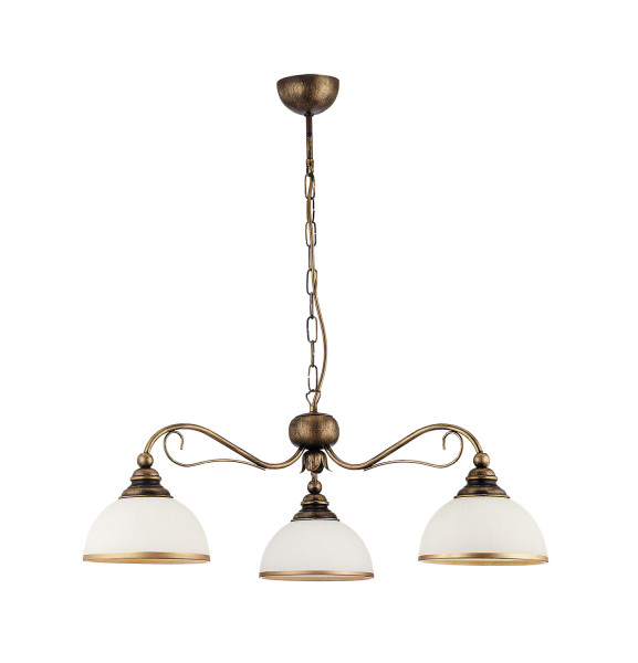 Lampa sufitowa XSARA brązowo-biała 3xE27x15W IP20 Jupiter 1004471
