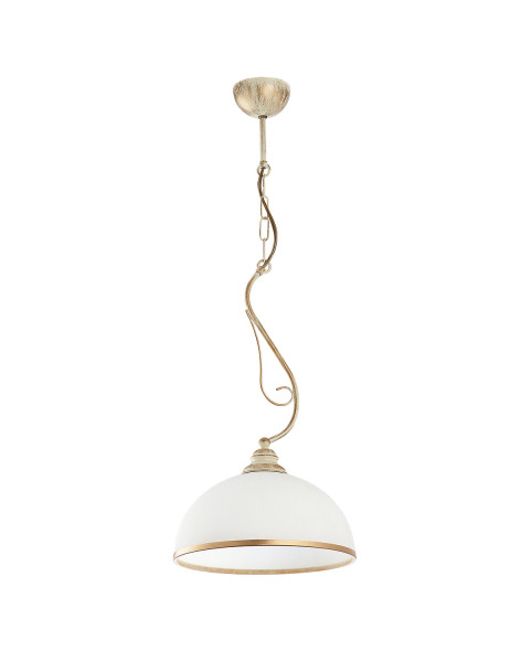 Lampa sufitowa XSARA złota-ecru 1xE27x15W IP20 Jupiter 1004082
