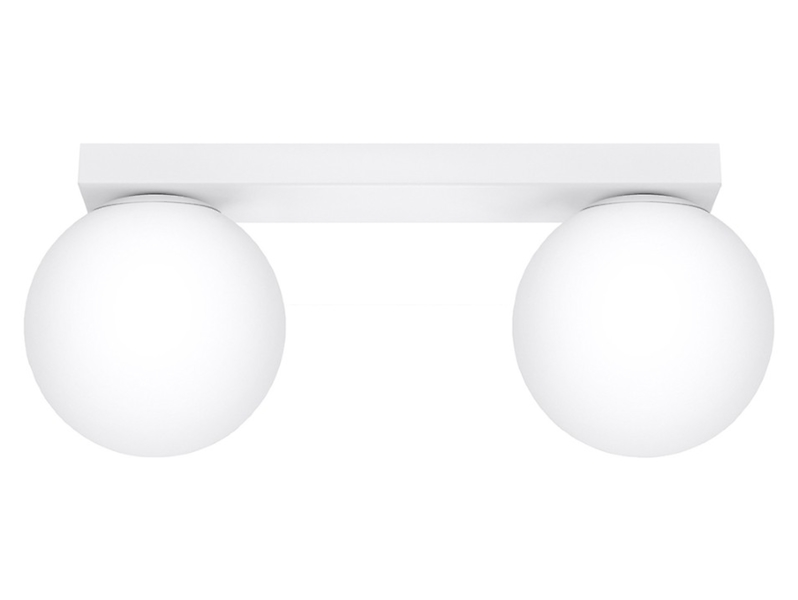 Lampa sufitowa Yoli 2-punktowa stalowa biała 72961