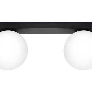 Lampa sufitowa Yoli 2-punktowa stalowa czarna 73097 Lampa sufitowa Yoli 2-punktowa stalowa czarna 73097
