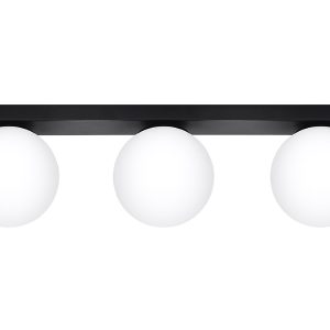 Lampa sufitowa Yoli 3-punktowa stalowa czarna 73098 Lampa sufitowa Yoli 3-punktowa stalowa czarna 73098