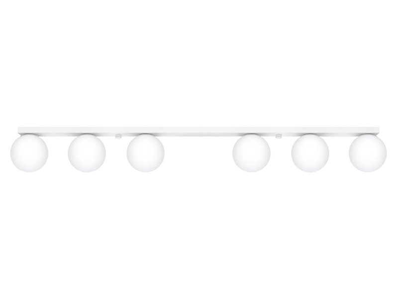 Lampa sufitowa Yoli 6-punktowa stalowa biała 73096