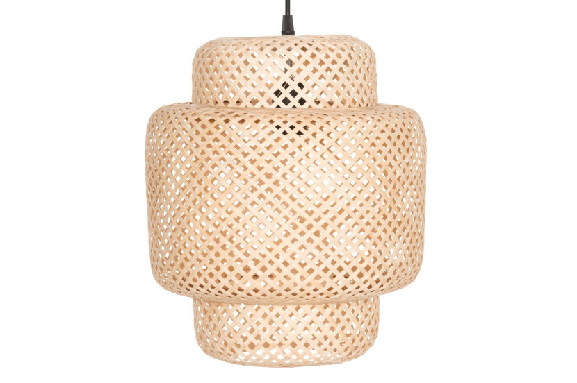 Lampa sufitowa z bambusowej plecionki, Ø 30 cm 649210