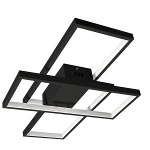 Lampa sufitowa z pilotem Orion LED 72W czarna 1021321