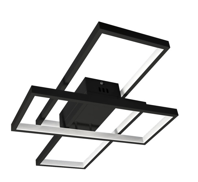 Lampa sufitowa z pilotem Orion LED 72W czarna 1021321