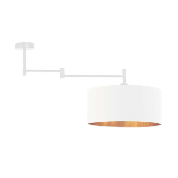 Lampa sufitowa z regulacją 180° RANGUN GOLD styl loft 926199