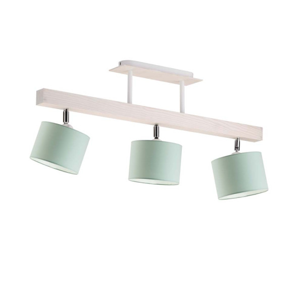 Lampa sufitowa z regulacją HOLLYWOOD Biały - Miętowy 962311