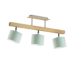 Lampa sufitowa z regulacją HOLLYWOOD Dąb – Miętowy 962296