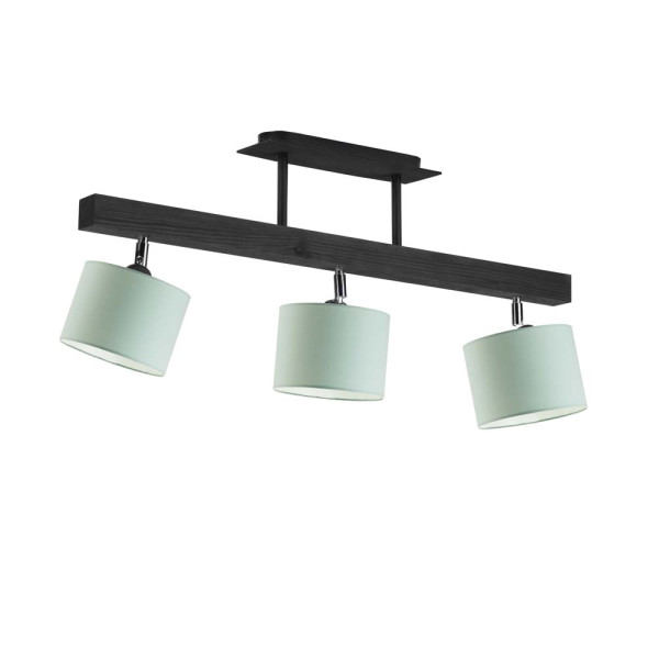 Lampa sufitowa z regulacją HOLLYWOOD Heban - Miętowy 962304