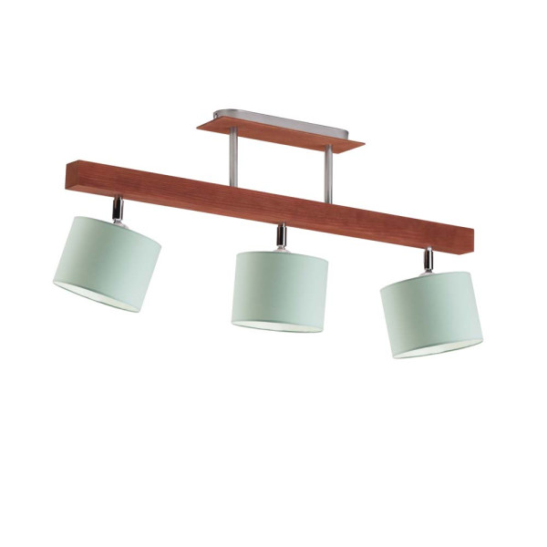 Lampa sufitowa z regulacją HOLLYWOOD Mahoń - Miętowy 962265