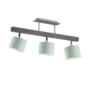 Lampa sufitowa z regulacją HOLLYWOOD Popielaty – Miętowy 962260