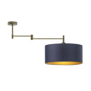 Lampa sufitowa z regulacją RANGUN GOLD industrial 926213
