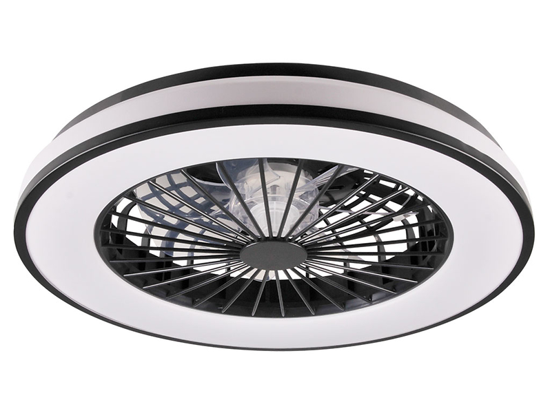 Lampa sufitowa z wentylatorem Kenya LED ze ściemniaczem biała 260464