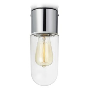 Lampa sufitowa Zen metalowa srebrna 62767