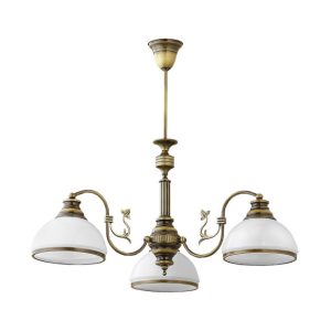 Lampa sufitowa ZEUS mosiądz 3xE27x15W IP20 Jupiter 1004458 Lampa sufitowa ZEUS mosiądz 3xE27x15W IP20 Jupiter 1004458