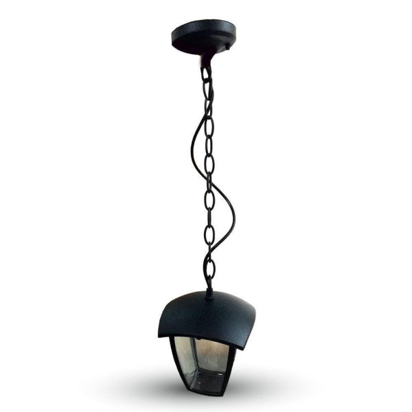 Lampa sufitowa zewnętrzna 735 czarna 1 x E27 x 60W IP44 V-TAC 931307