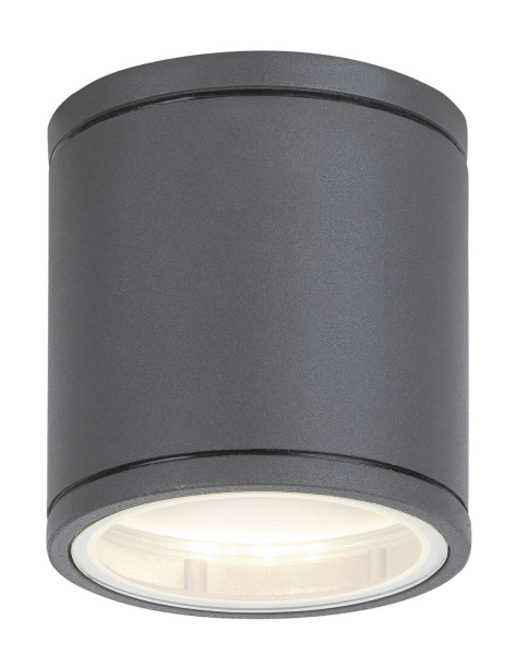 Lampa sufitowa zewnętrzna Akron antracytowa 1 x GU10 x 35W IP54 Rabalux 931283