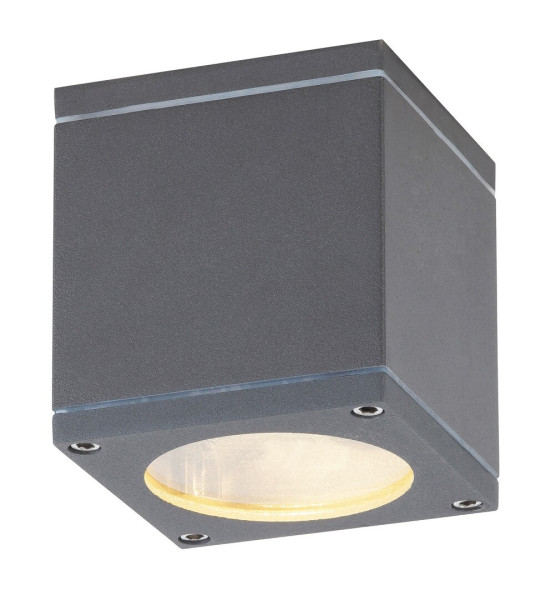 Lampa sufitowa zewnętrzna Akron antracytowa 1 x GU10 x 35W IP54 Rabalux 931239
