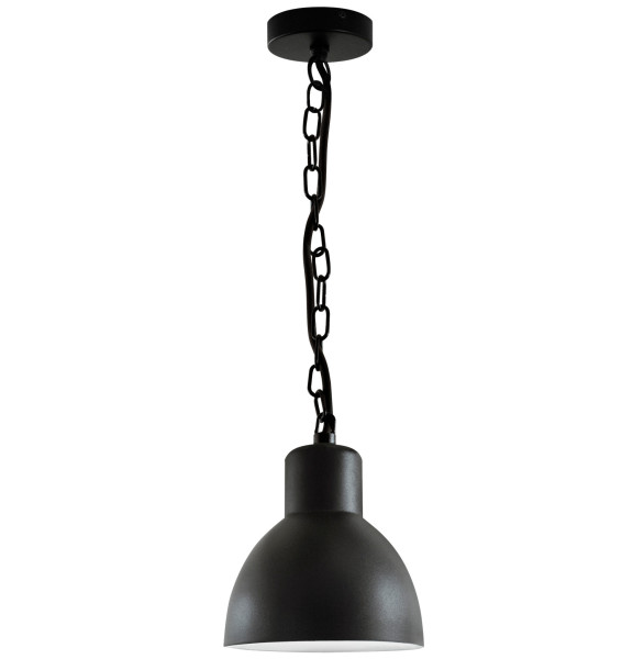 Lampa sufitowa zewnętrzna ARNE czarny mat 1 x E27 x 10W IP44 Polux 931861