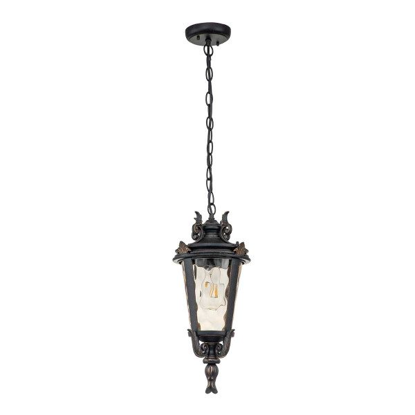 Lampa sufitowa zewnętrzna Baltimore postarzany brąz 1xE27x60W IP44 Elstead 931346