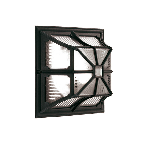 Lampa sufitowa zewnętrzna Chapel czarna 1 x E27 x 60W IP44 Elstead 931258
