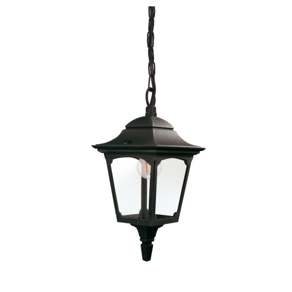 Lampa sufitowa zewnętrzna Chapel Mini czarna 1 x E27 x 60W IP44 Elstead 931361