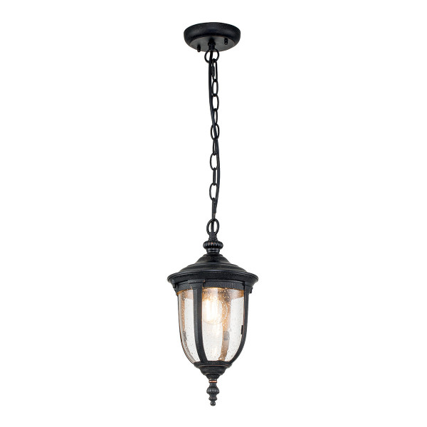Lampa sufitowa zewnętrzna Cleveland postarzany brąz 1xE27x60W IP44 Elstead 931285