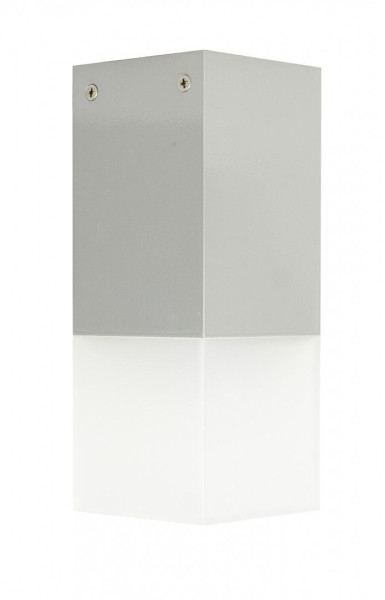 Lampa sufitowa zewnętrzna Cube srebrna 1 x E27 x 20W IP44 SU-MA 931190