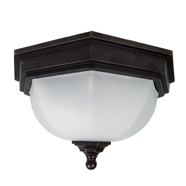 Lampa sufitowa zewnętrzna Fairford stary brąz 2xE27x40W IP44 Garden Zone 931369