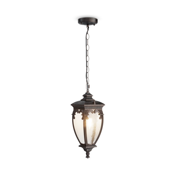 Lampa sufitowa zewnętrzna FLEUR brązowa 1 x E27 x 60W IP44 Maytoni 931359