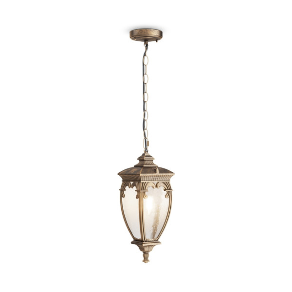 Lampa sufitowa zewnętrzna FLEUR brązowa 1 x E27 x 60W IP44 Maytoni 931208