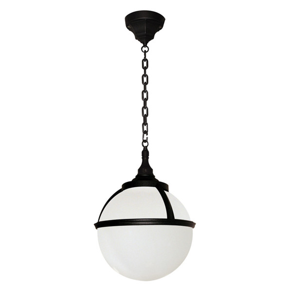 Lampa sufitowa zewnętrzna Glenbeigh czarna 1 x E27 x 60W IP44 Elstead 931193