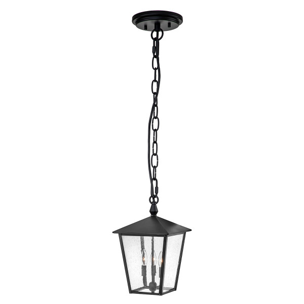 Lampa sufitowa zewnętrzna Huntersfield czarna 3 x E14 x 40W IP44 Hinkley 931247