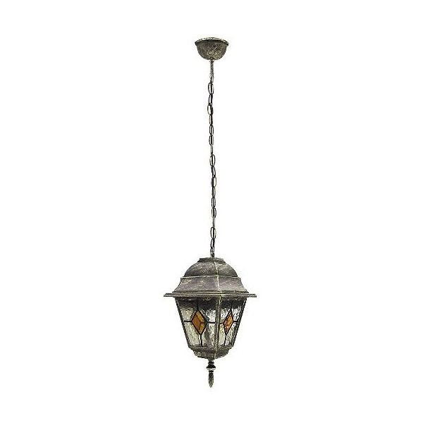 Lampa sufitowa zewnętrzna Monaco złoty antyczny 1 x E27 x 60W IP43 Rabalux 959619