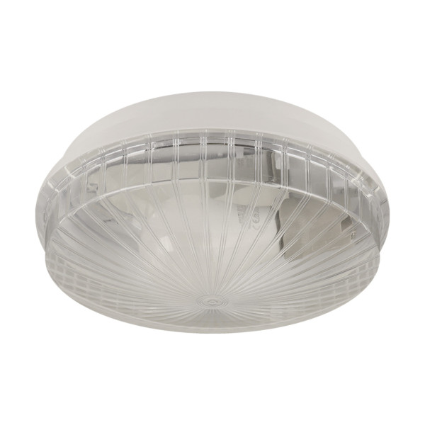 Lampa sufitowa zewnętrzna MONTE biała 1 x E27 x 60W IP65 Struhm 931202