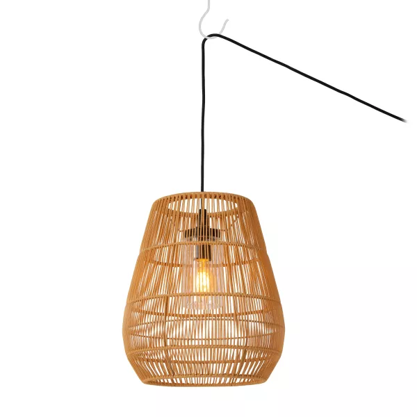Lampa sufitowa zewnętrzna NERIDA czarna 1 x E27 x 40W IP44 Lucide 931235