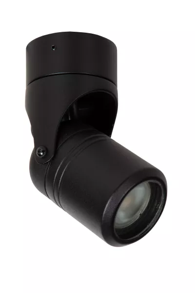 Lampa sufitowa zewnętrzna NIORT czarna 1 x GU10 x 6W IP44 Lucide 931254