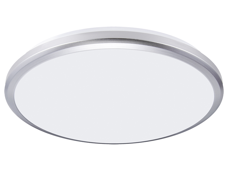 Lampa sufitowa zewnętrzna Planar LED z tworzywa sztucznego srebrna 178577