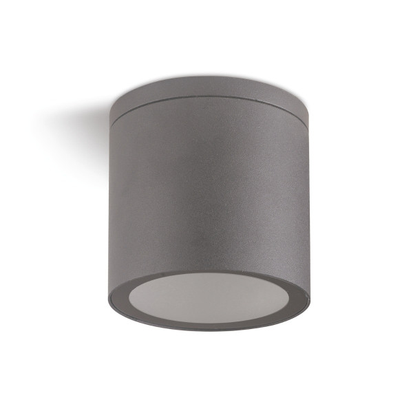 Lampa sufitowa zewnętrzna QUAZAR 18 szara 1 x GU10 x 20W IP44 Kobi 931871