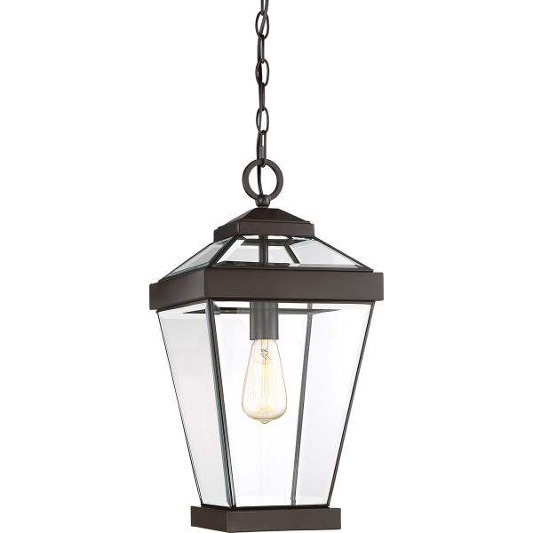 Lampa sufitowa zewnętrzna Ravine zachodni brąz 1 x E27 x 60W IP23 Quoizel 931267