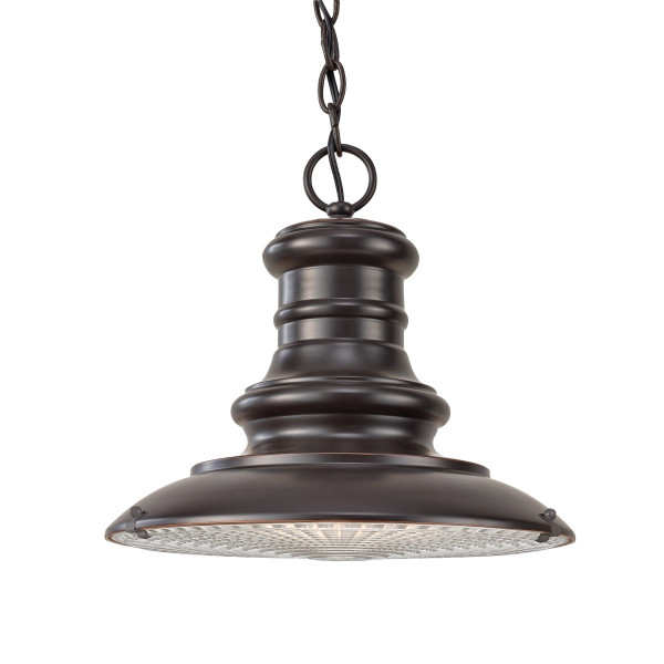 Lampa sufitowa zewnętrzna Redding Station ciemny brąz 1xE27x60W IP44 Feiss 930500