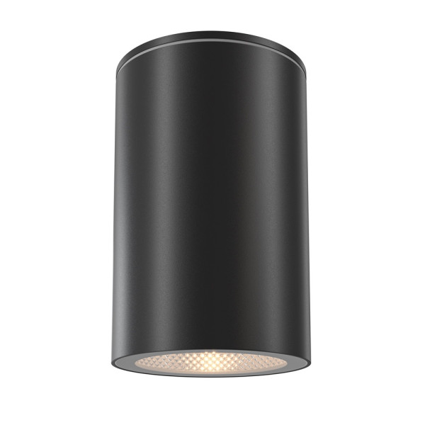 Lampa sufitowa zewnętrzna ROLL czarna 1 x GU10 x 50W IP54 Maytoni 931865