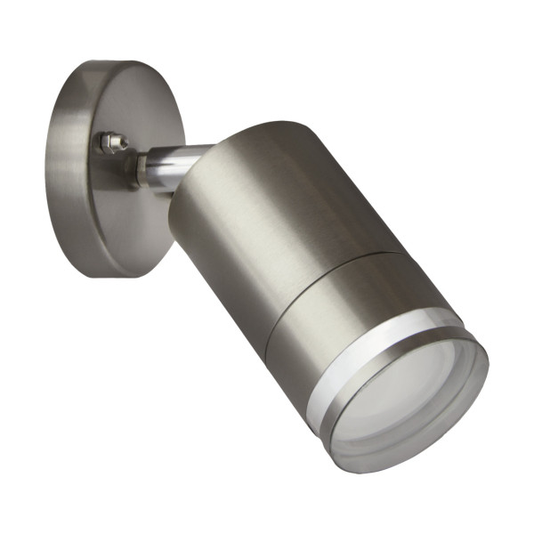 Lampa sufitowa zewnętrzna TARAS matowy chrom 1 x GU10 x 35W IP54 Struhm 931241