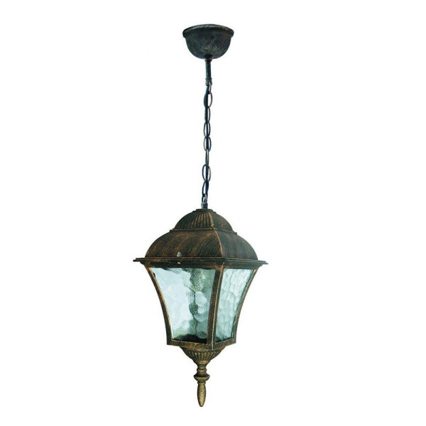 Lampa sufitowa zewnętrzna Toscana złoto antyczne 1xE27x60W IP43 Rabalux 964581